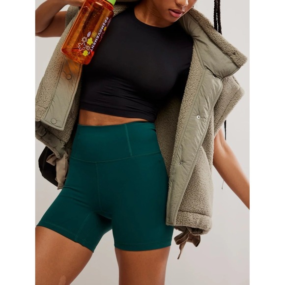 Free People Pants - Free People Movement Never Better Biker Shorts. Size Large (NWTS)